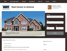 Tablet Screenshot of brachasokolicatlantarealestate.com